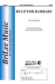 Hi-Up for Barbary TB choral sheet music cover Thumbnail